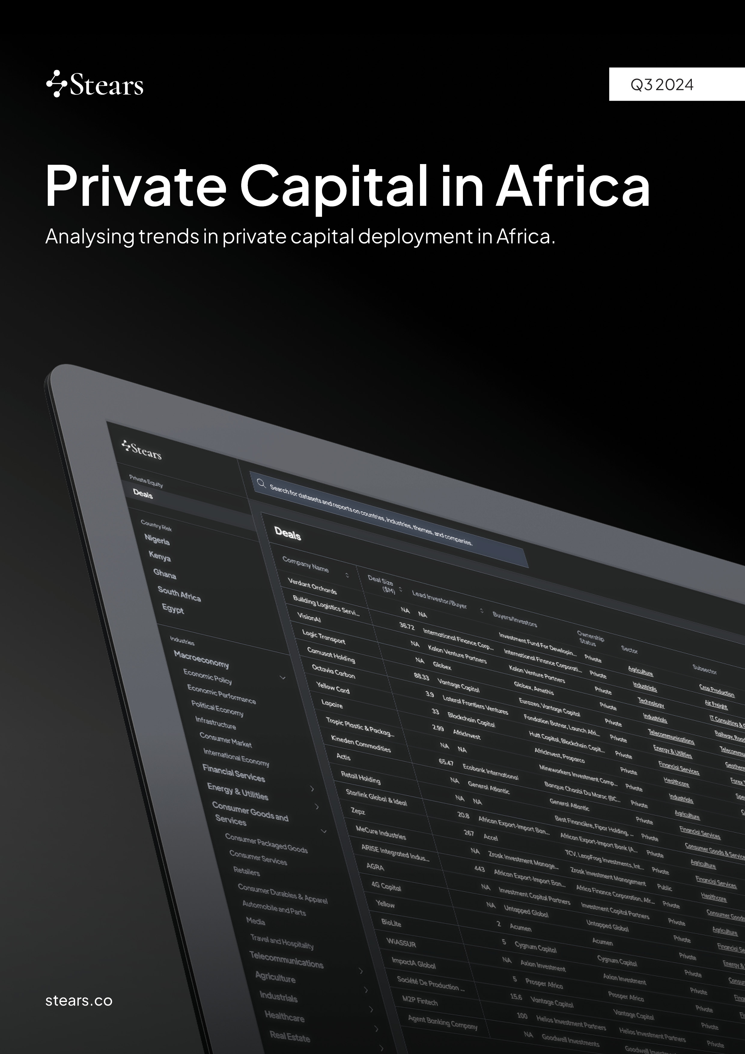 Q3 2024 Private Capital in Africa Activity Report